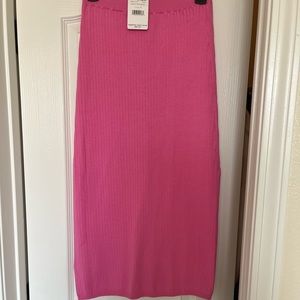 Free people skirt, size m, NWTS, baby knit w/stretch,